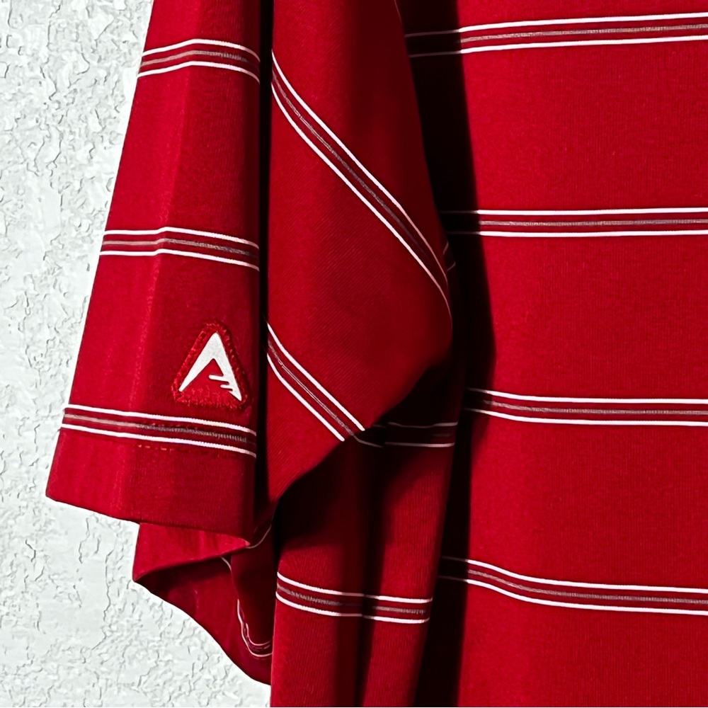 Antigua Kansas City Chiefs NFL Polo Shirt Red L Performance Athleisure Football - Picture 4 of 9